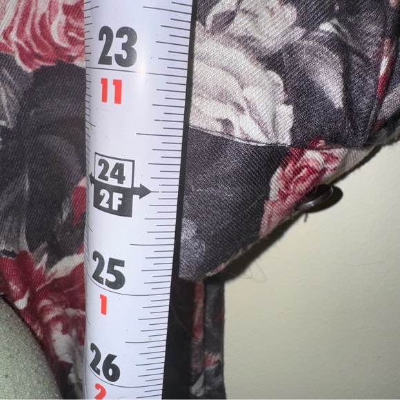 Women’s Vintage Floral Maxi Length Drop Waist Long Puff Sleeve Dress Size: 6 - Picture 16 of 16